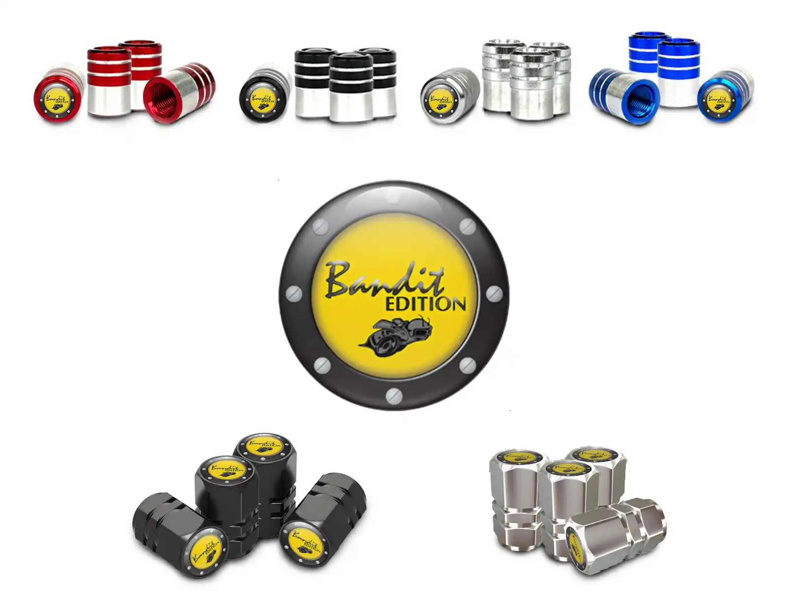 Tires Valve Caps for Bicycles Premium Style